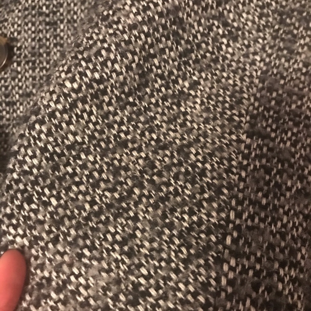 Jcrew dark grey/blue coat - Picture 6 of 10